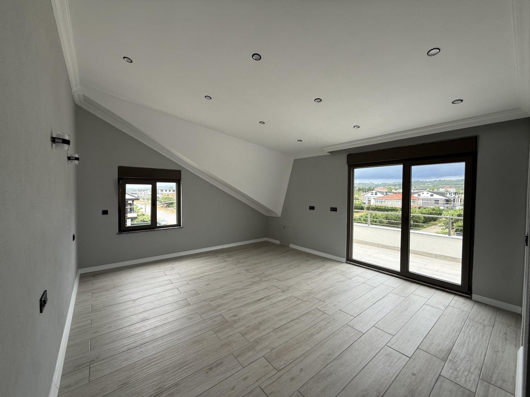 Sakarya Kocaali'de Panoramik Deniz Manzaralı, Müstakil Havuzlu Satılık Köşe Villa - Görsel 34