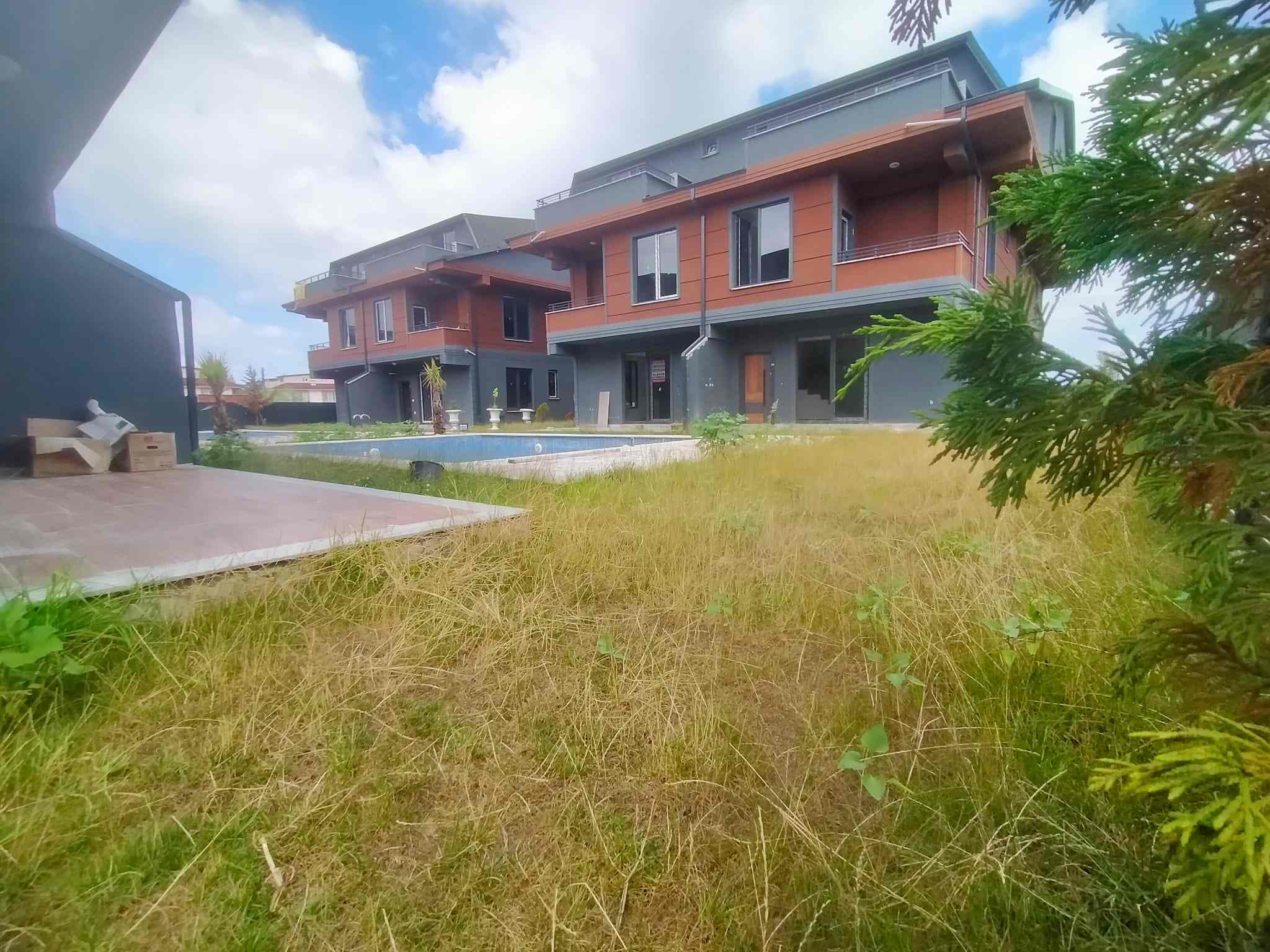 Sakarya Kocaali Alandere'de Satılık Havuzlu Sitede Lüks Triplex Villa - Görsel 26