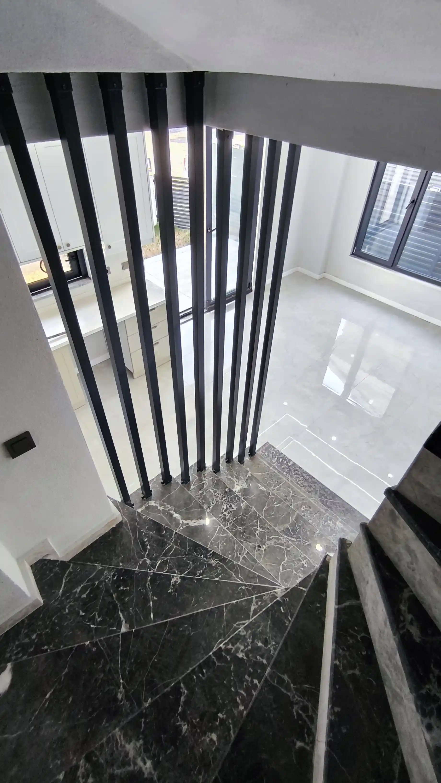Sakarya Kocaali Alandere'de Yerden Isıtmalı, 4'lü Villa Konseptinde 4+1 Tripleks - Görsel 10
