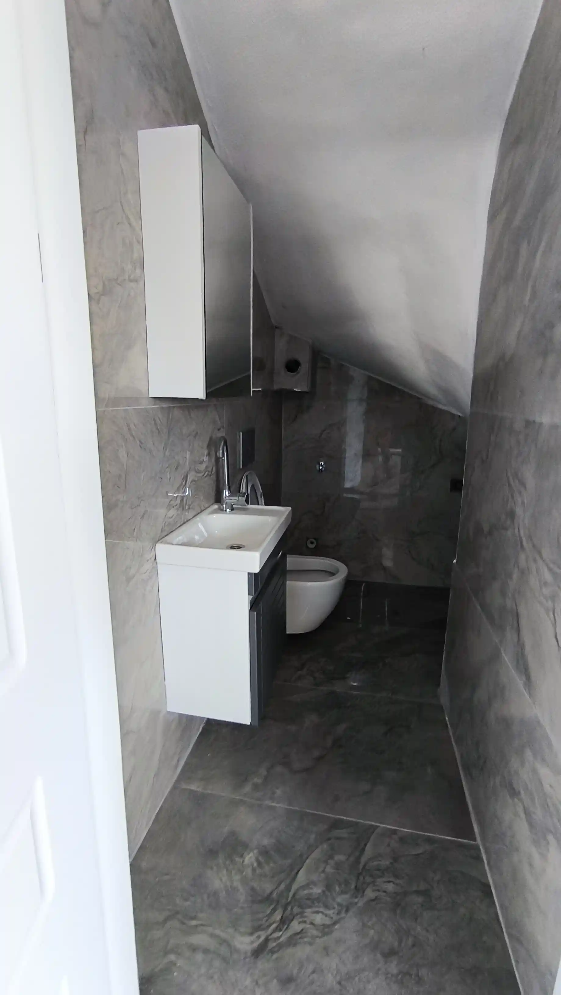 Sakarya Kocaali Alandere'de Yerden Isıtmalı, 4'lü Villa Konseptinde 4+1 Tripleks - Görsel 20
