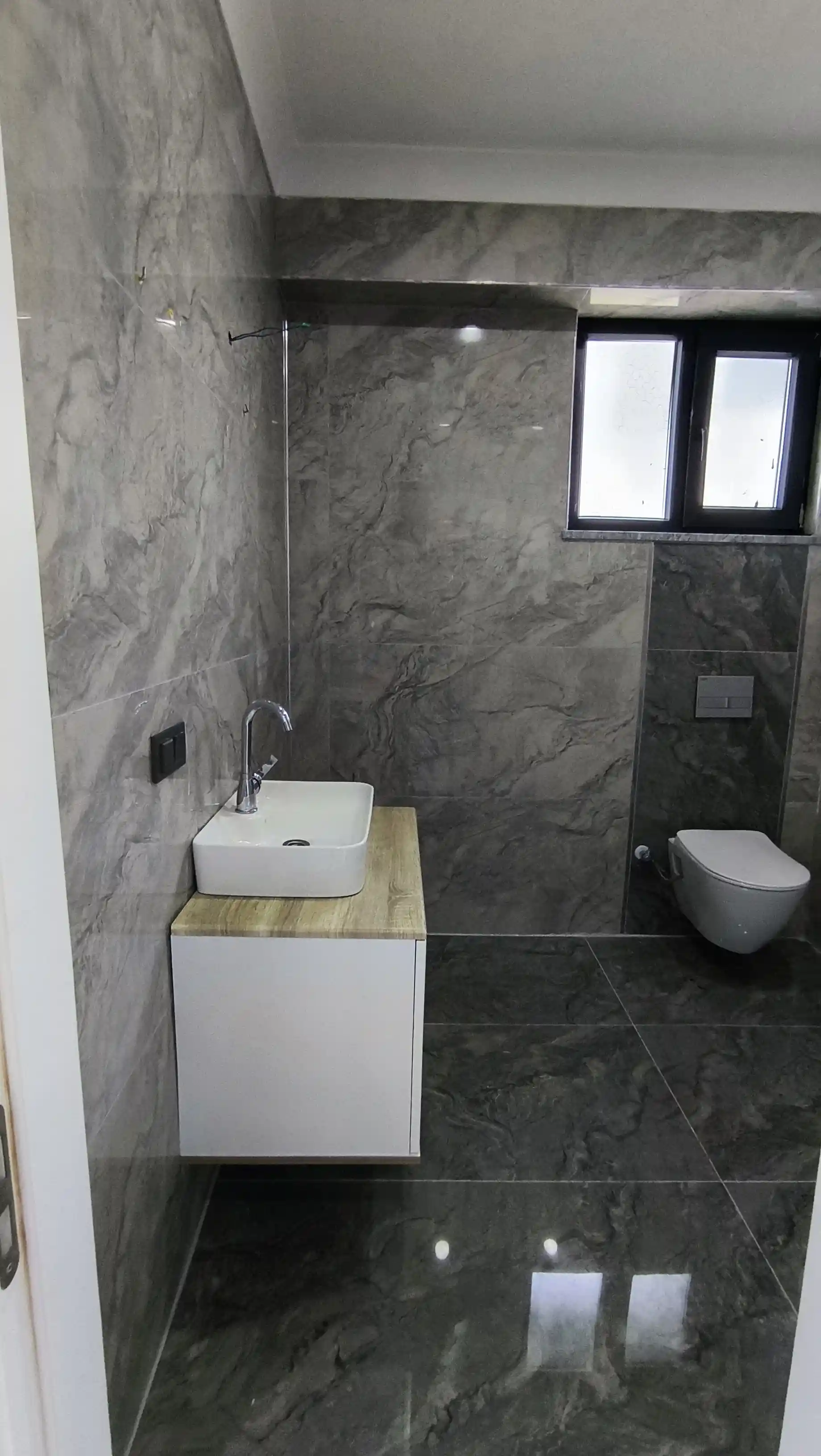 Sakarya Kocaali Alandere'de Yerden Isıtmalı, 4'lü Villa Konseptinde 4+1 Tripleks - Görsel 24