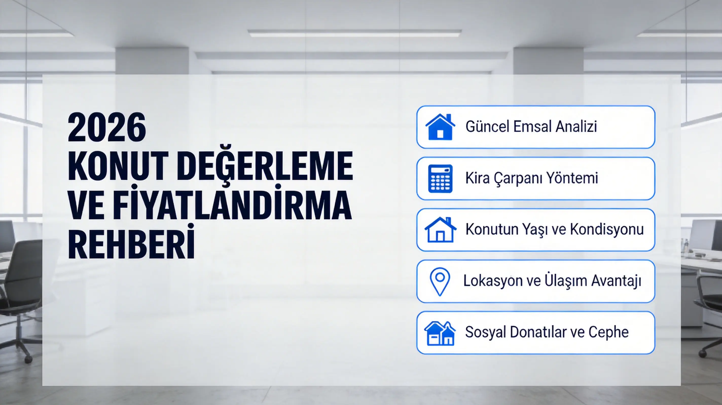 Ev Satarken Fiyat Nasıl Belirlenir? 2026 Değerleme Teknikleri