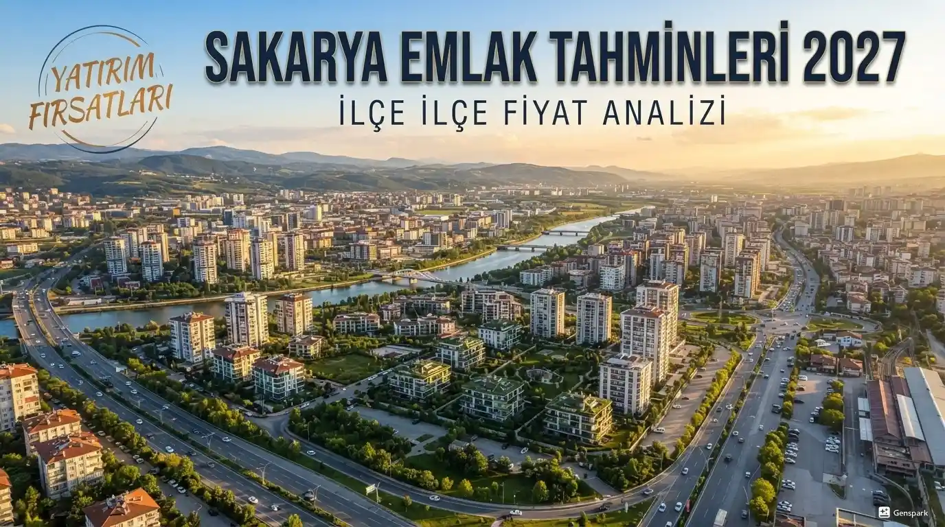 2027 Sakarya Emlak Tahminleri: Hangi İlçede Ev ve Arsa Kazandıracak? Uzman Analizi
