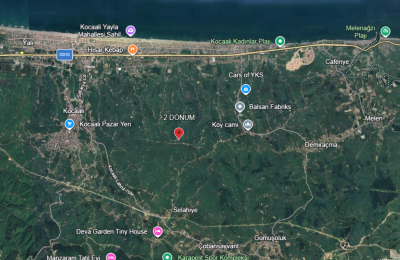 Kocaali Alandere’de Anayol Cepheli, Satılık 22 Dönüm Yatırımlık Arazi