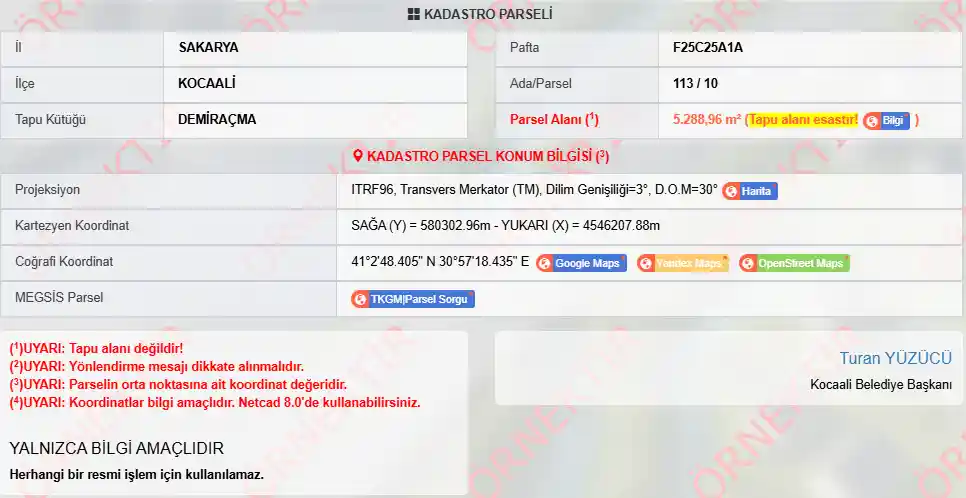 Kocaali Demiraçma’da Yatırımlık Tam İmarlı Arsa - Görsel 5