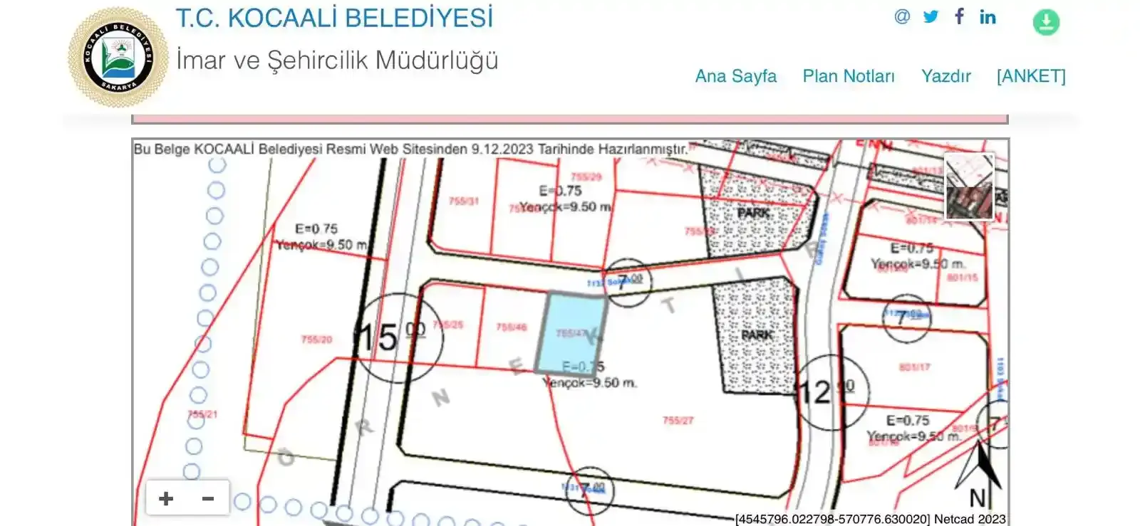 Sakarya Kocaali Karşı Mahalle’de Deniz Manzaralı Satılık 400 m² İmarı Hazır Arsa - Görsel 18